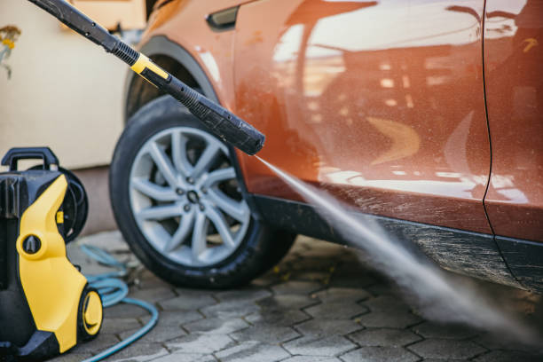 Pressure Washing Brick in Pleak, TX